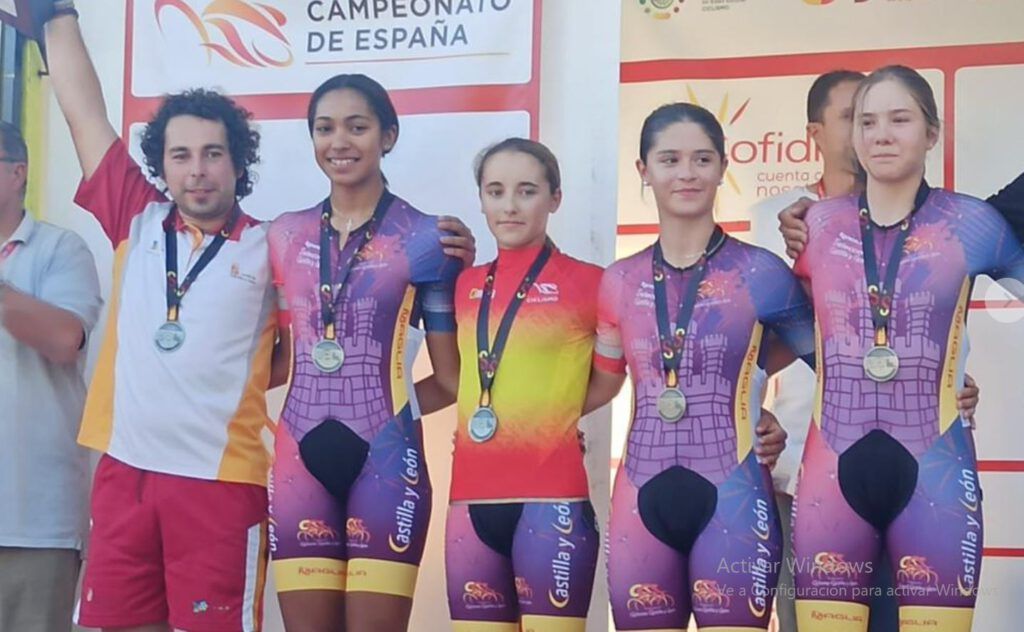 Daniella Ramos Tamames quinta en el Campeonato de España de ciclismo en ruta escolar