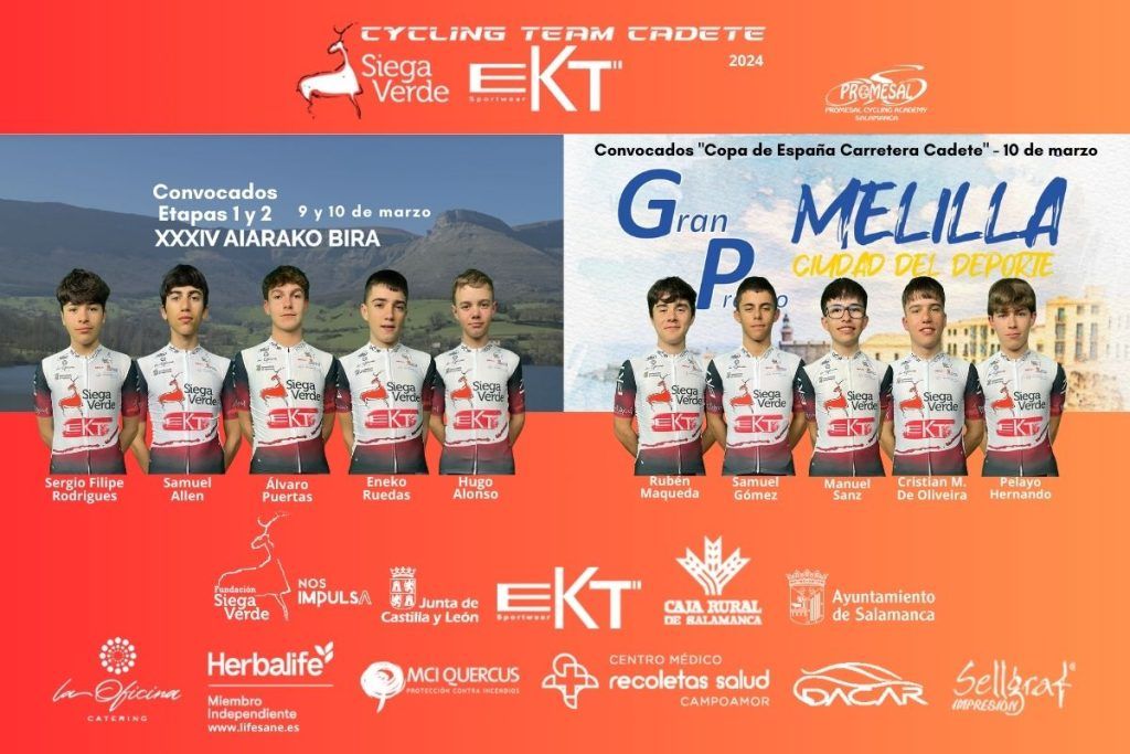 Arranca la competición para los cadetes de Promesal con doble cita en Álava y Melilla en el estreno de la Copa de España
